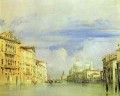 Venecia El Gran Canal Paisaje marino romántico Richard Parkes Bonington